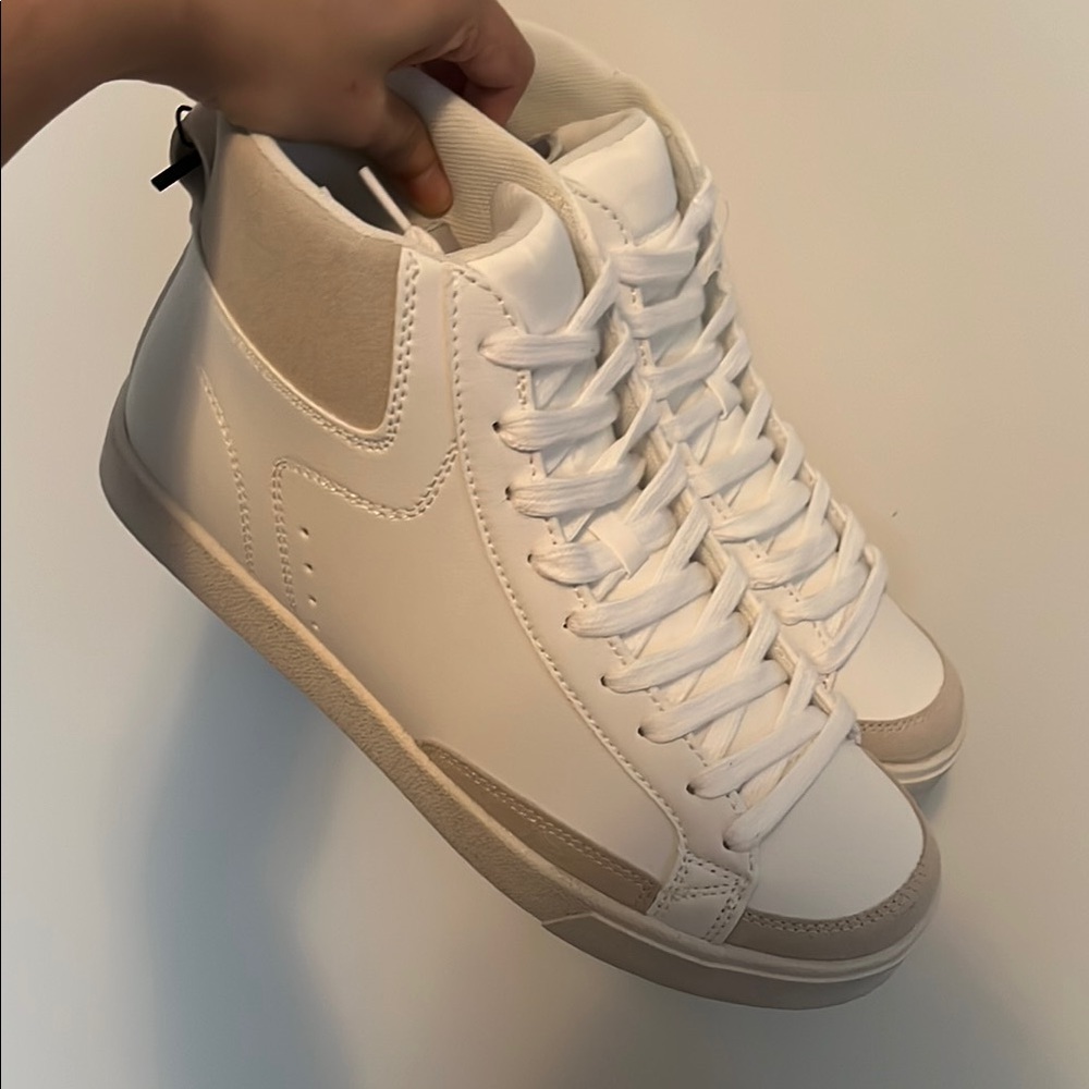 NOBO No Boundaries Mid White Shoes (Size: 10 US men)